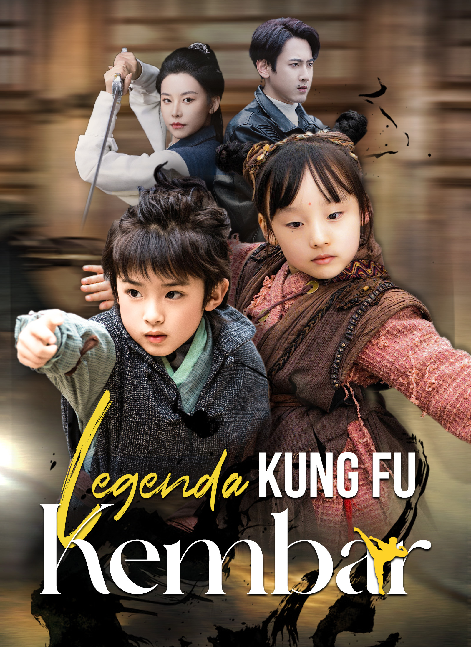 Poster Legenda KungFu Kembar