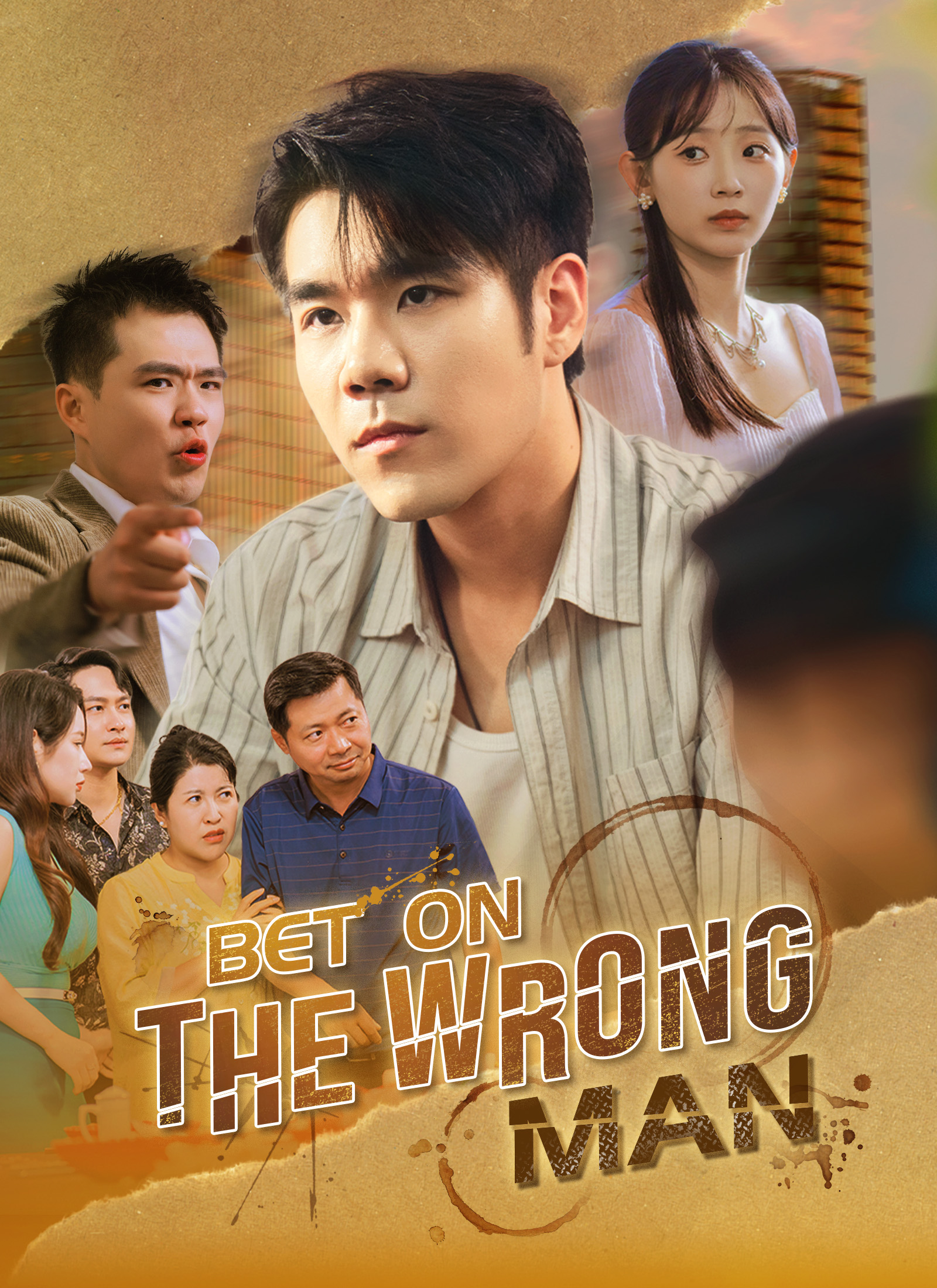 Poster Bet on the Wrong Man