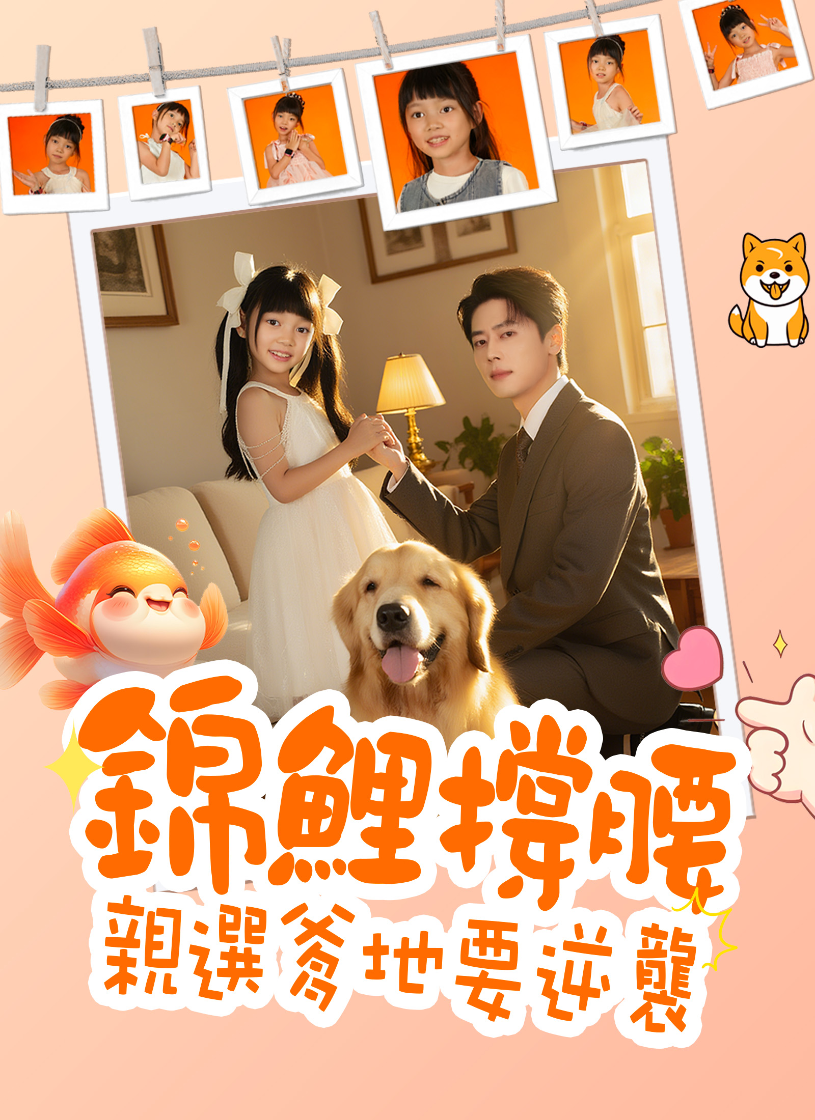 錦鯉撐腰，親選爹地要逆襲
