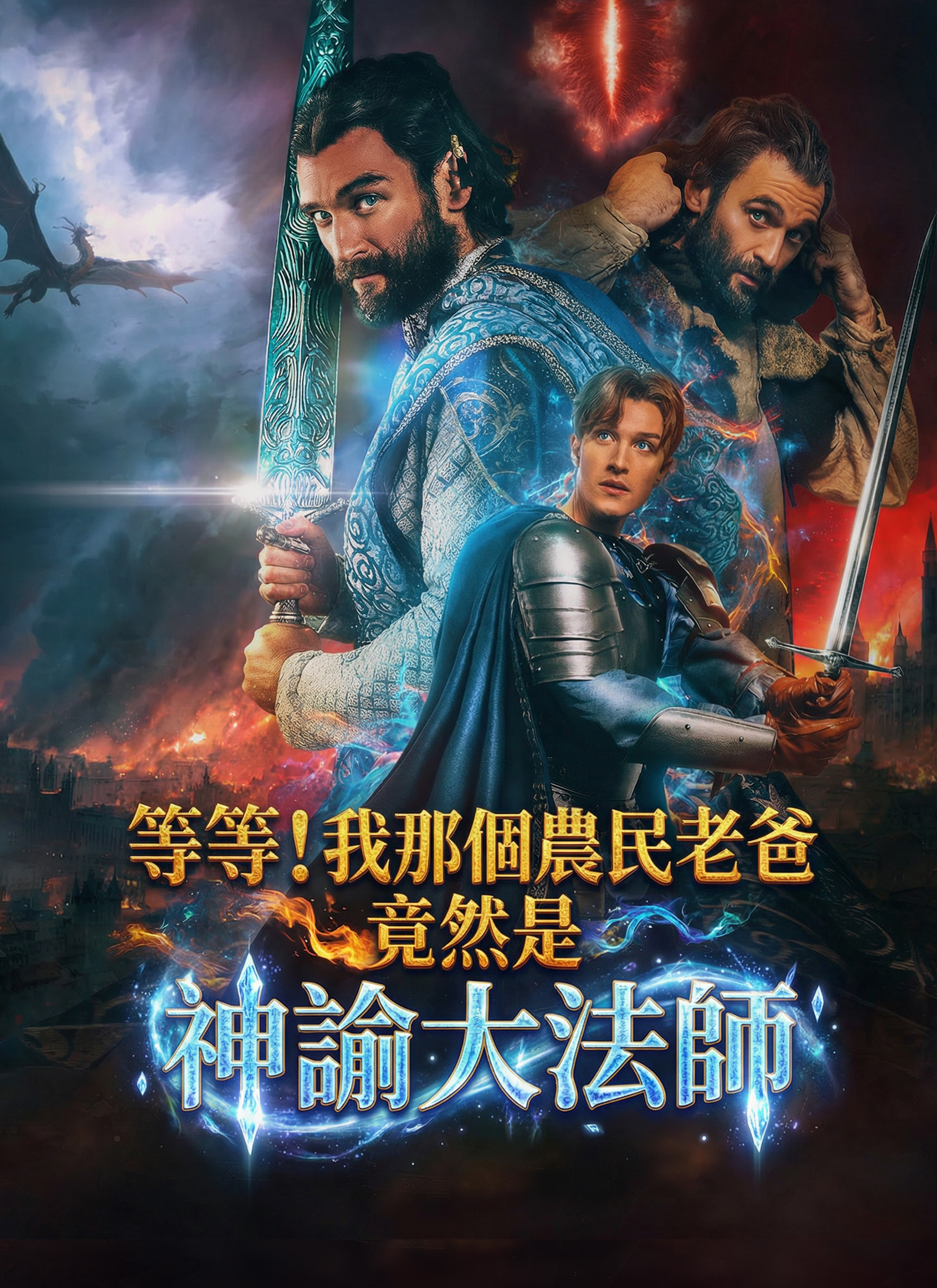 Poster 等等!我那個農民老爸竟然是神諭大法師