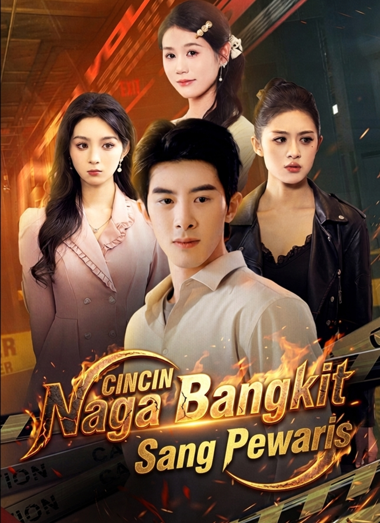 Poster Cincin Naga Bangkit: Sang Pewaris