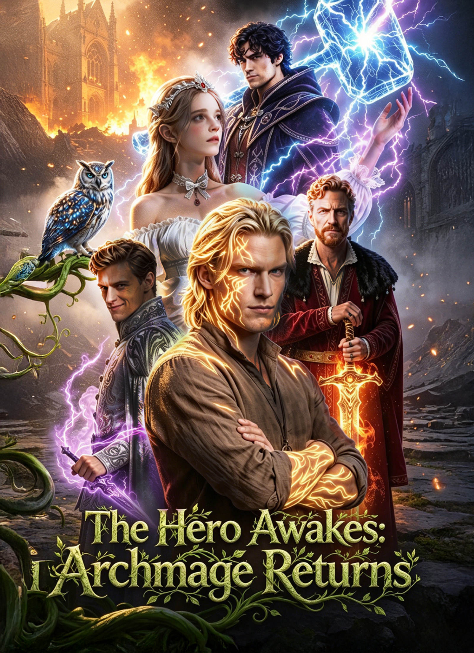 Poster The Hero Awakes: Archmage returns