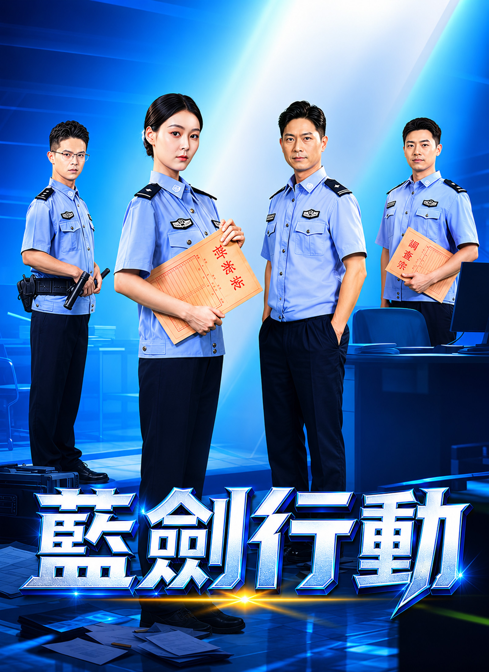 Poster 藍劍行動