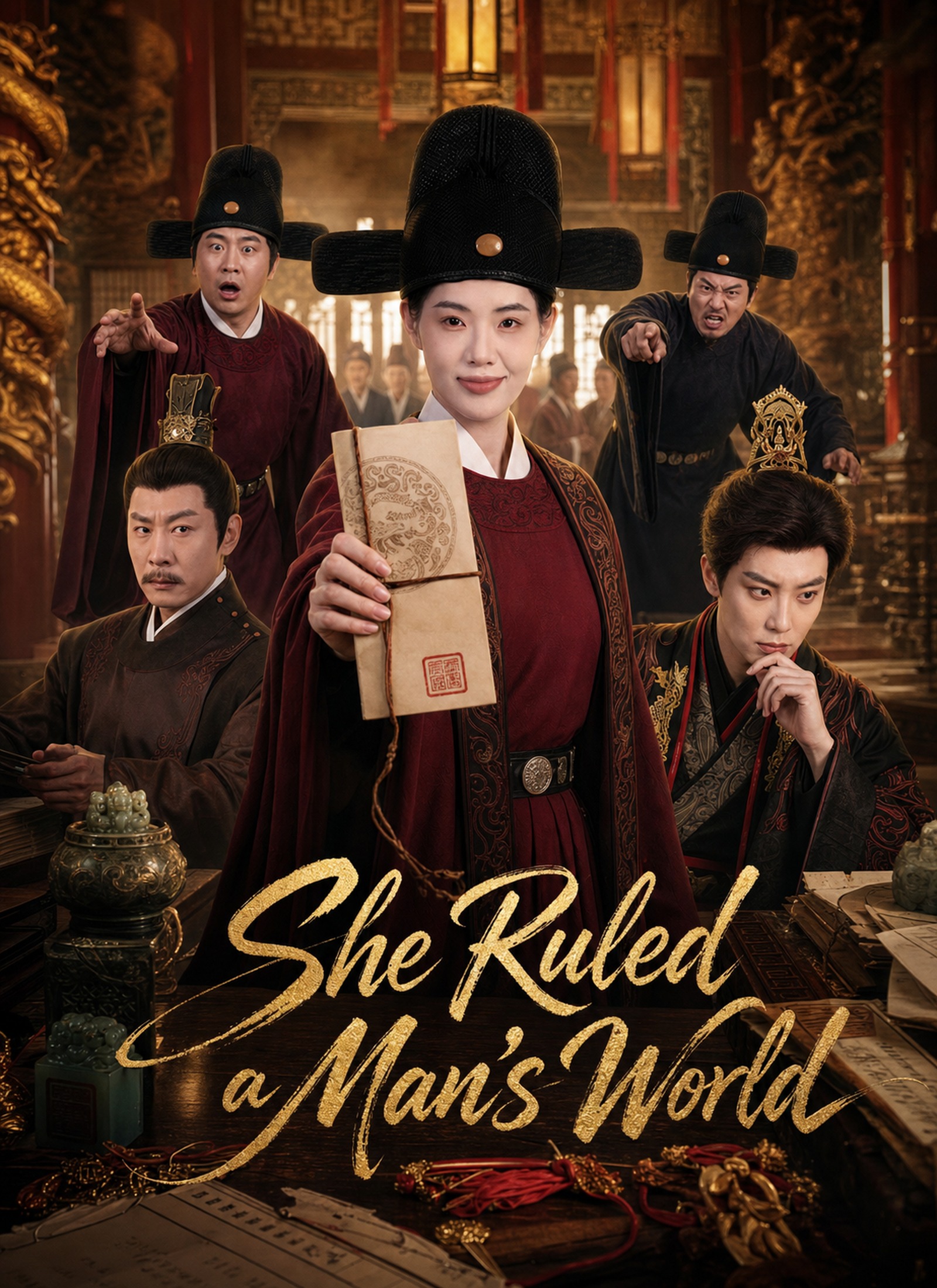 Poster She Ruled a Man’s World