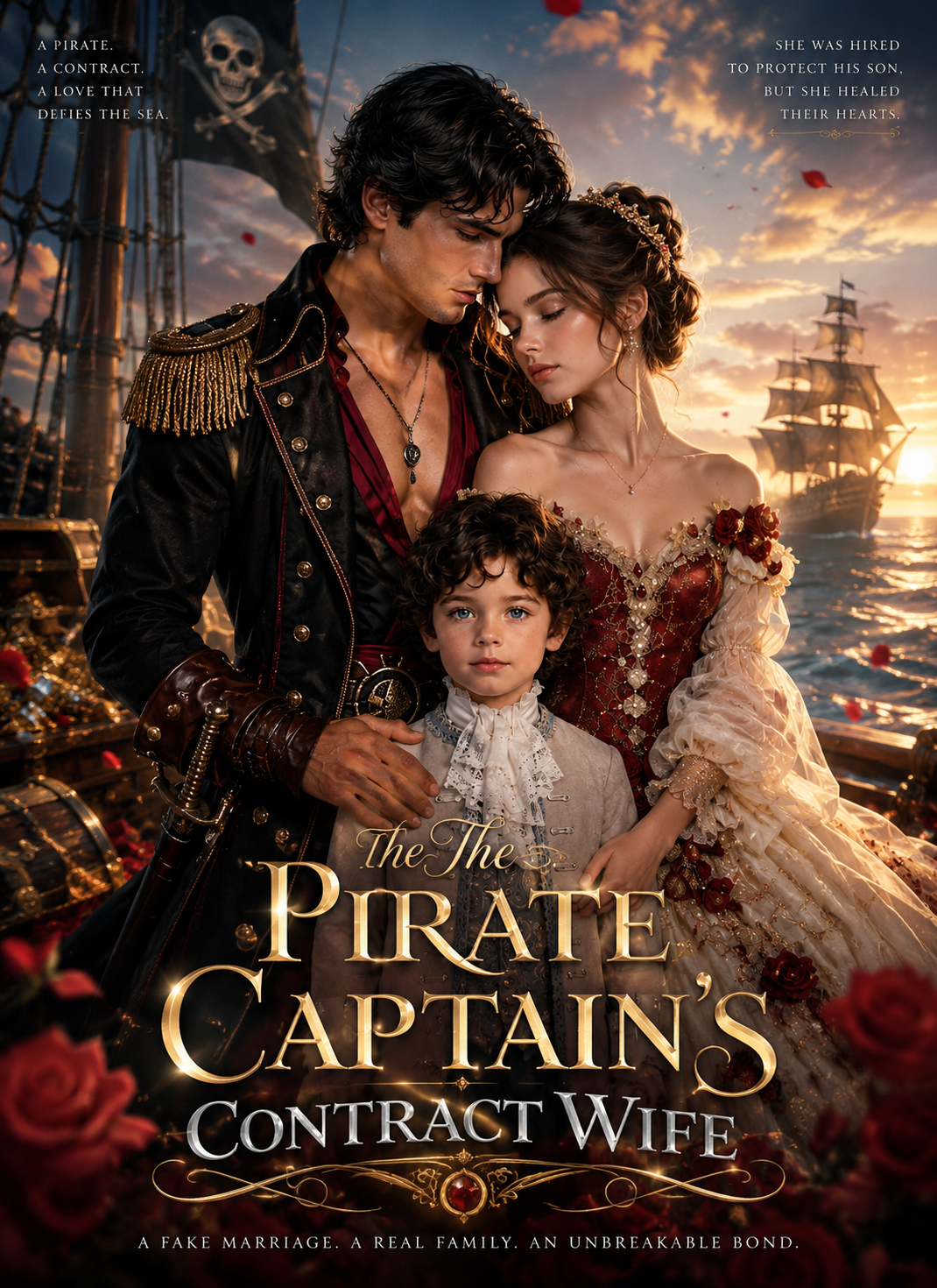 Poster The Pirate Captain's Contract Wife
