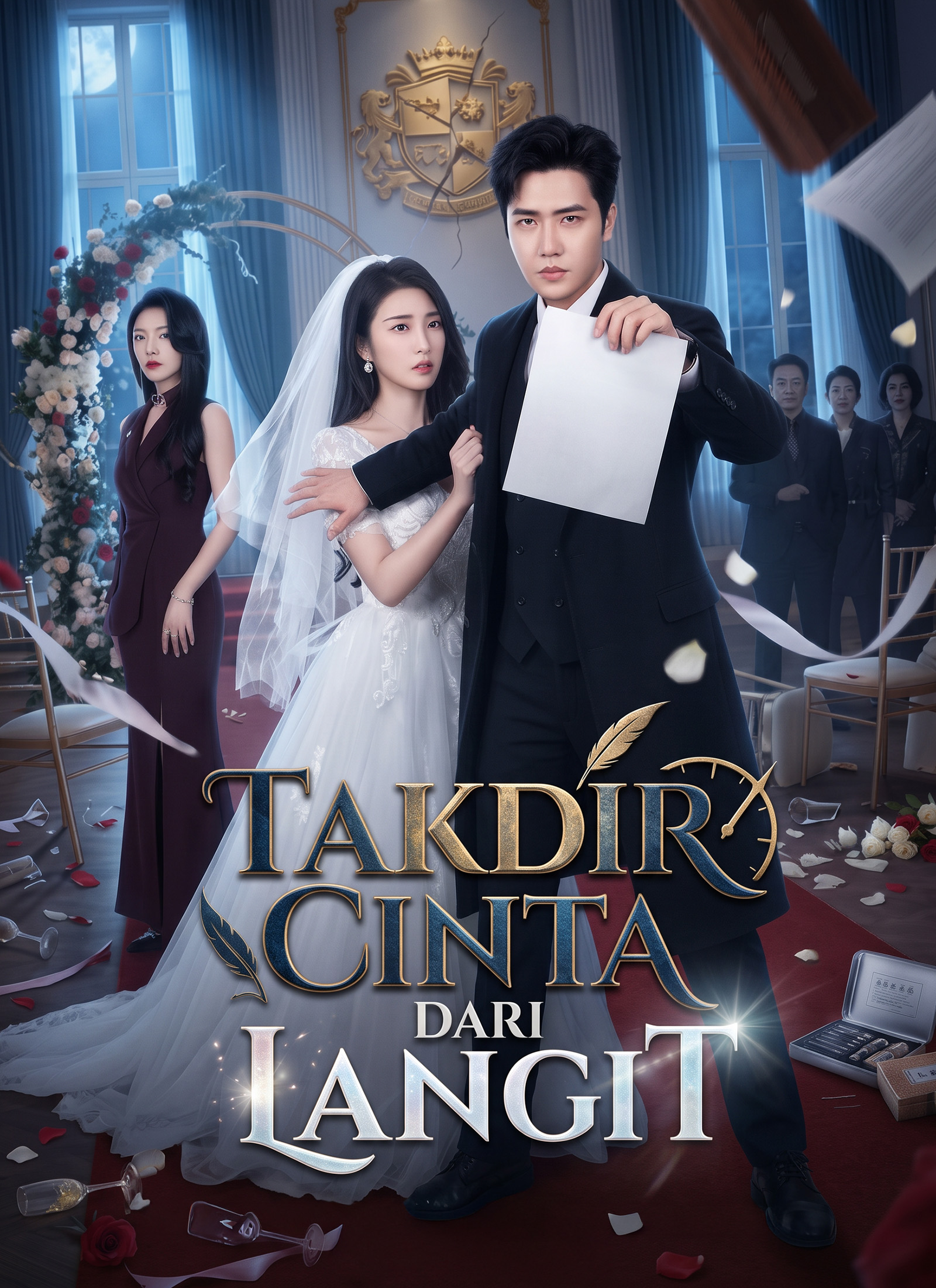 Poster Takdir Cinta Dari Langit