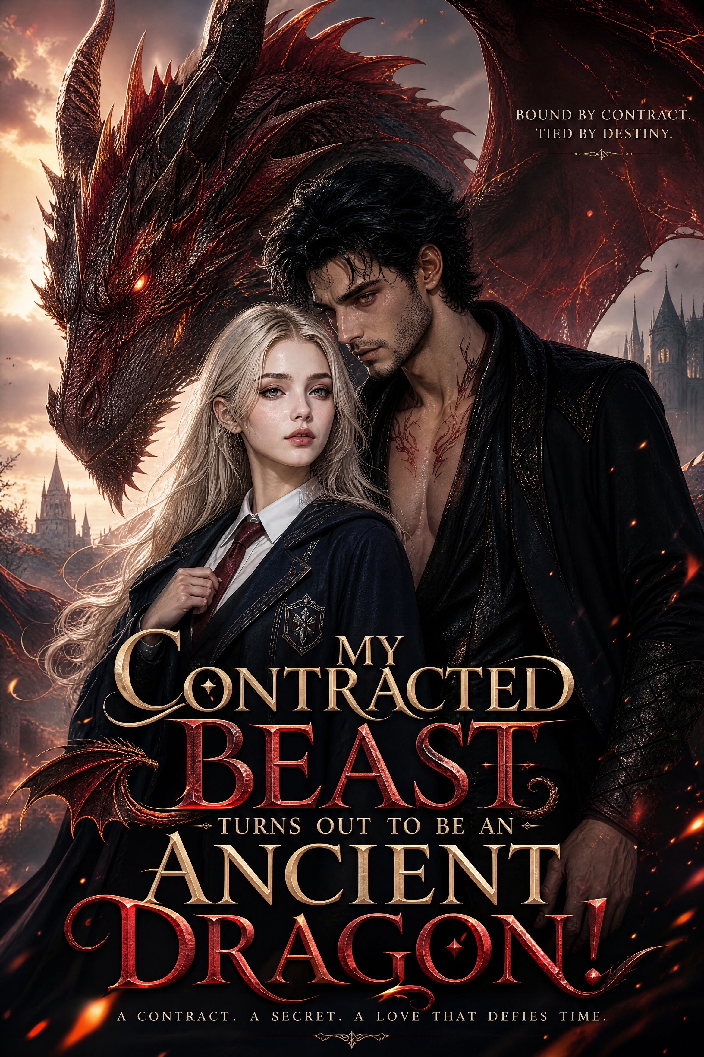Poster My contracted beast turns out to be an ancient dragon!