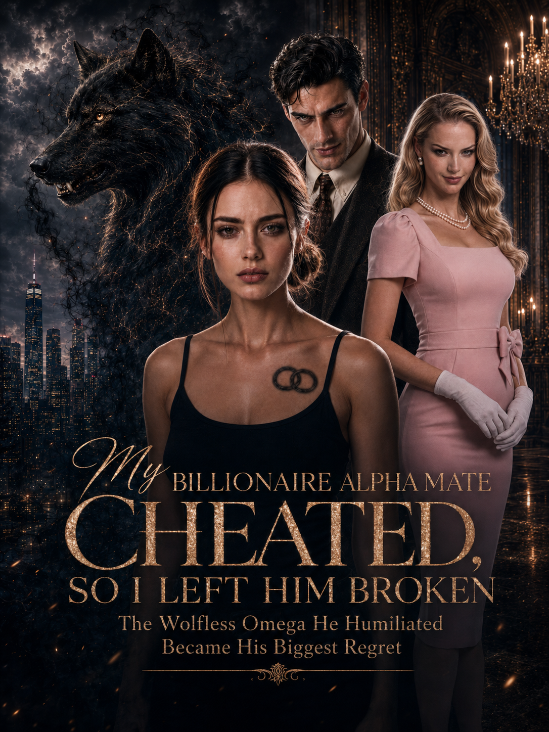 My Billionaire Alpha Mate Cheated, So I Left Him Broken