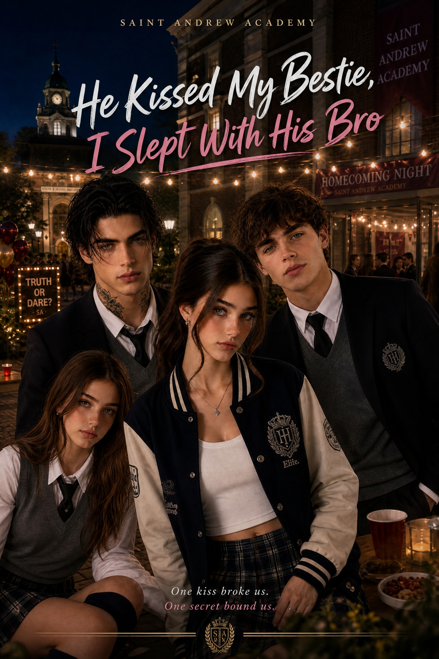 Poster He Kissed My Bestie, I Slept With His Bro