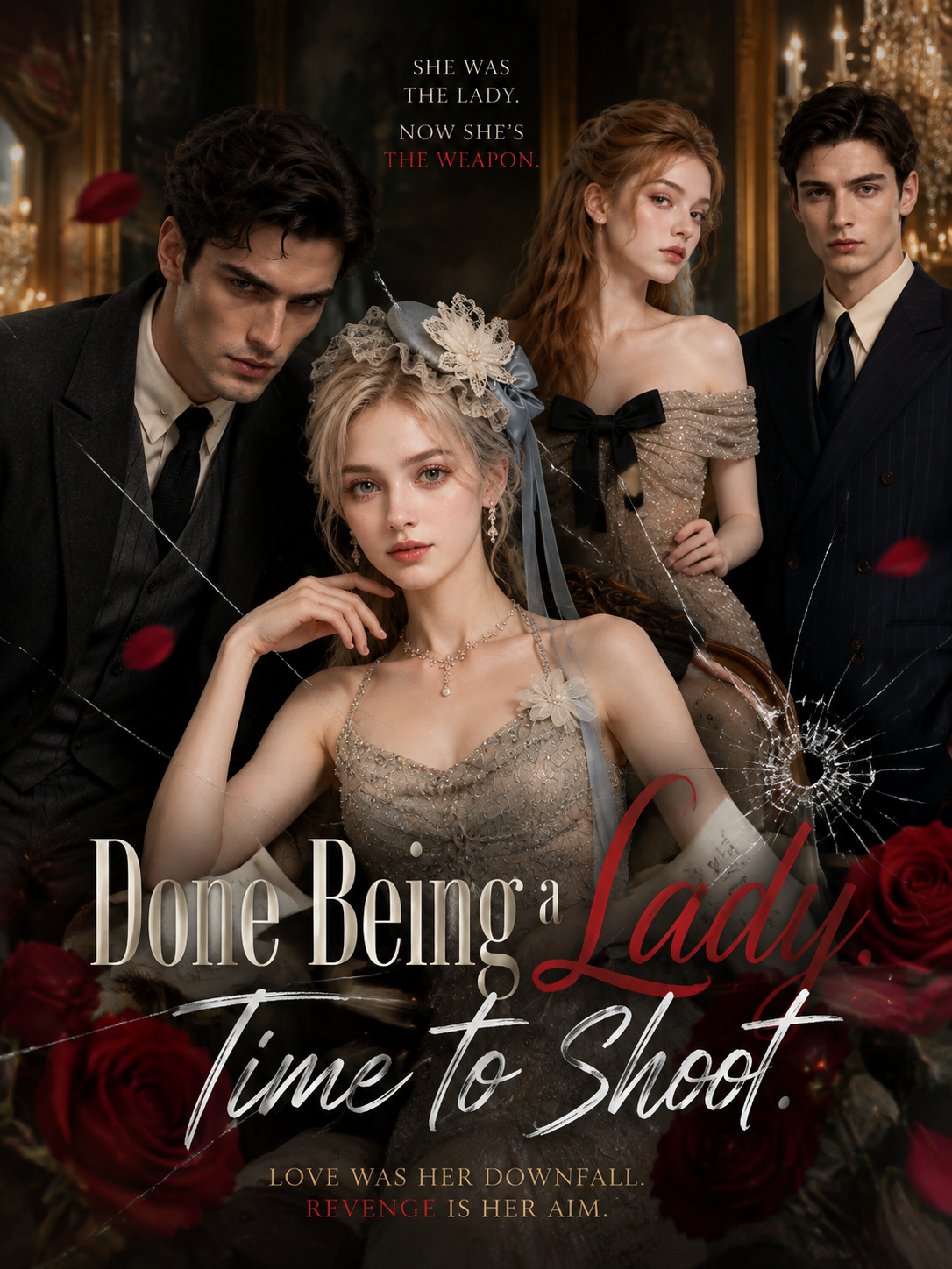 Poster Done Being a Lady. Time to Shoot.