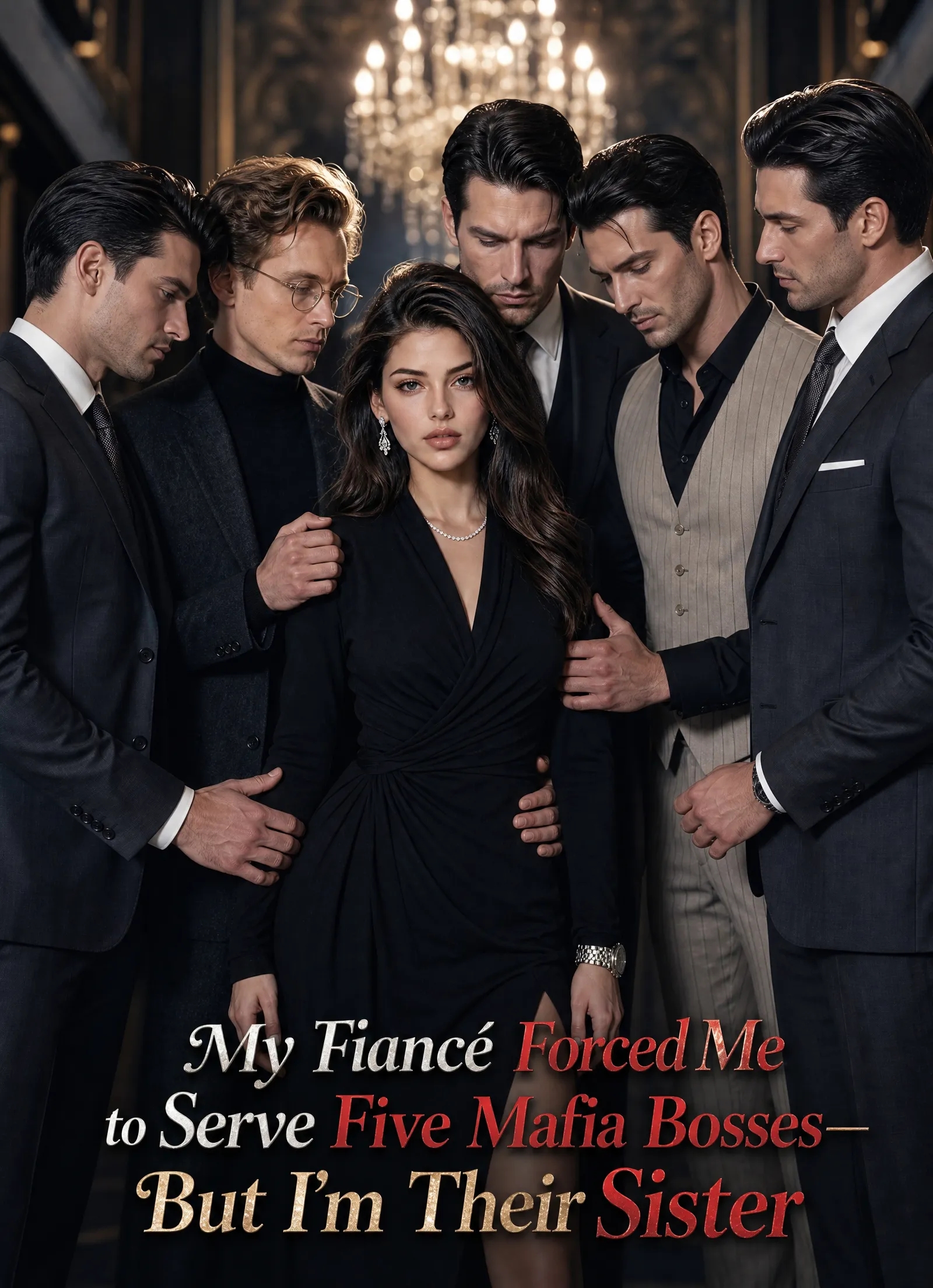 Poster My Fiancé Forced Me to Serve Five Mafia Bosses—But I'm Their Sister