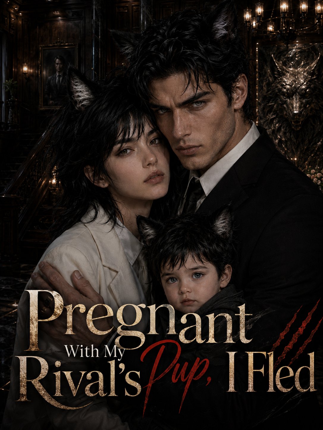 Poster Pregnant With My Rival’s Pup, I Fled
