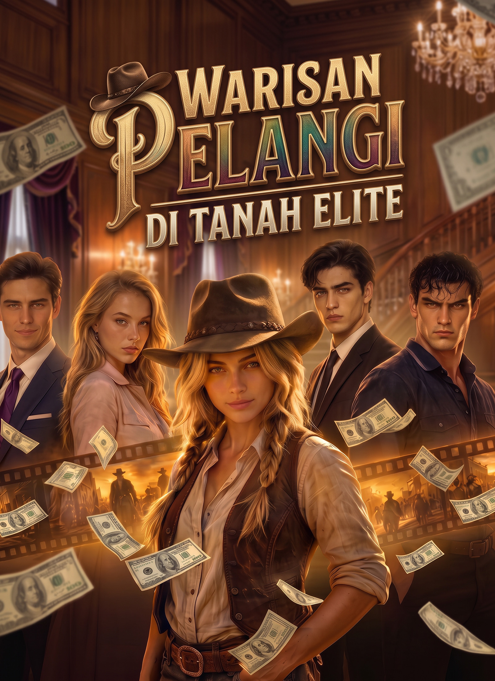 Poster Warisan Pelangi di Tanah Elite