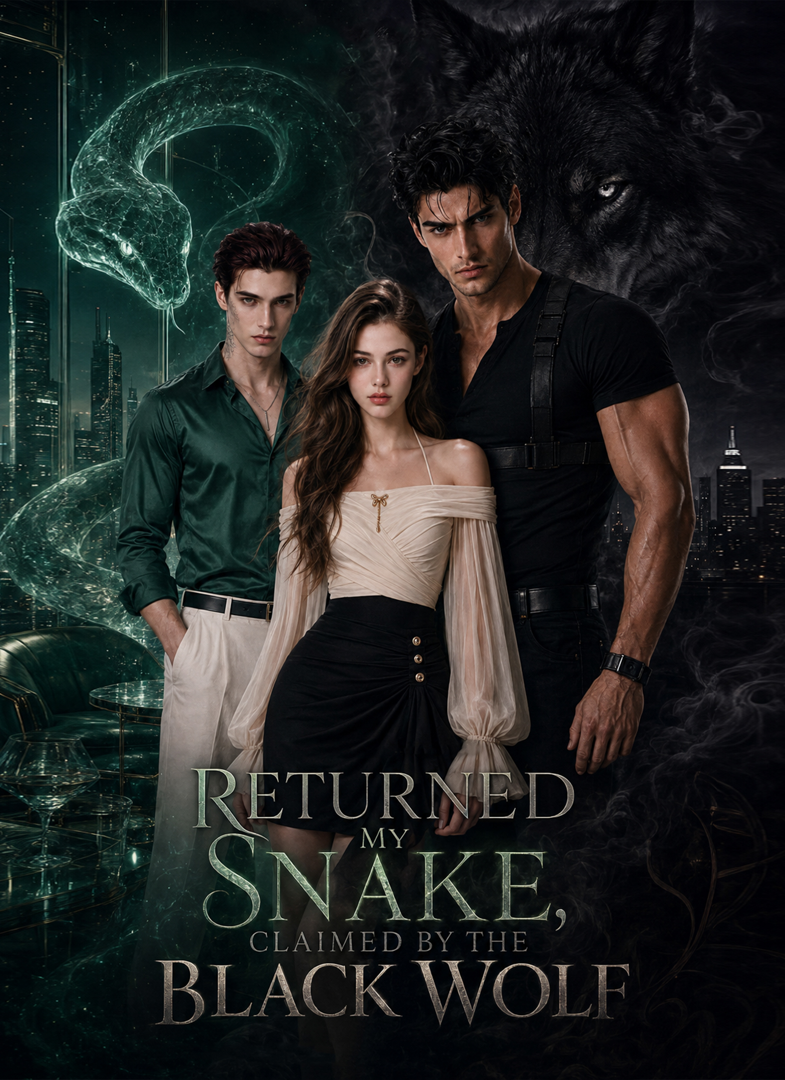 Poster Returned My Snake, Claimed by the Black Wolf