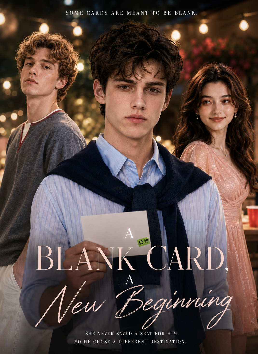 Poster A Blank Card, A New Beginning