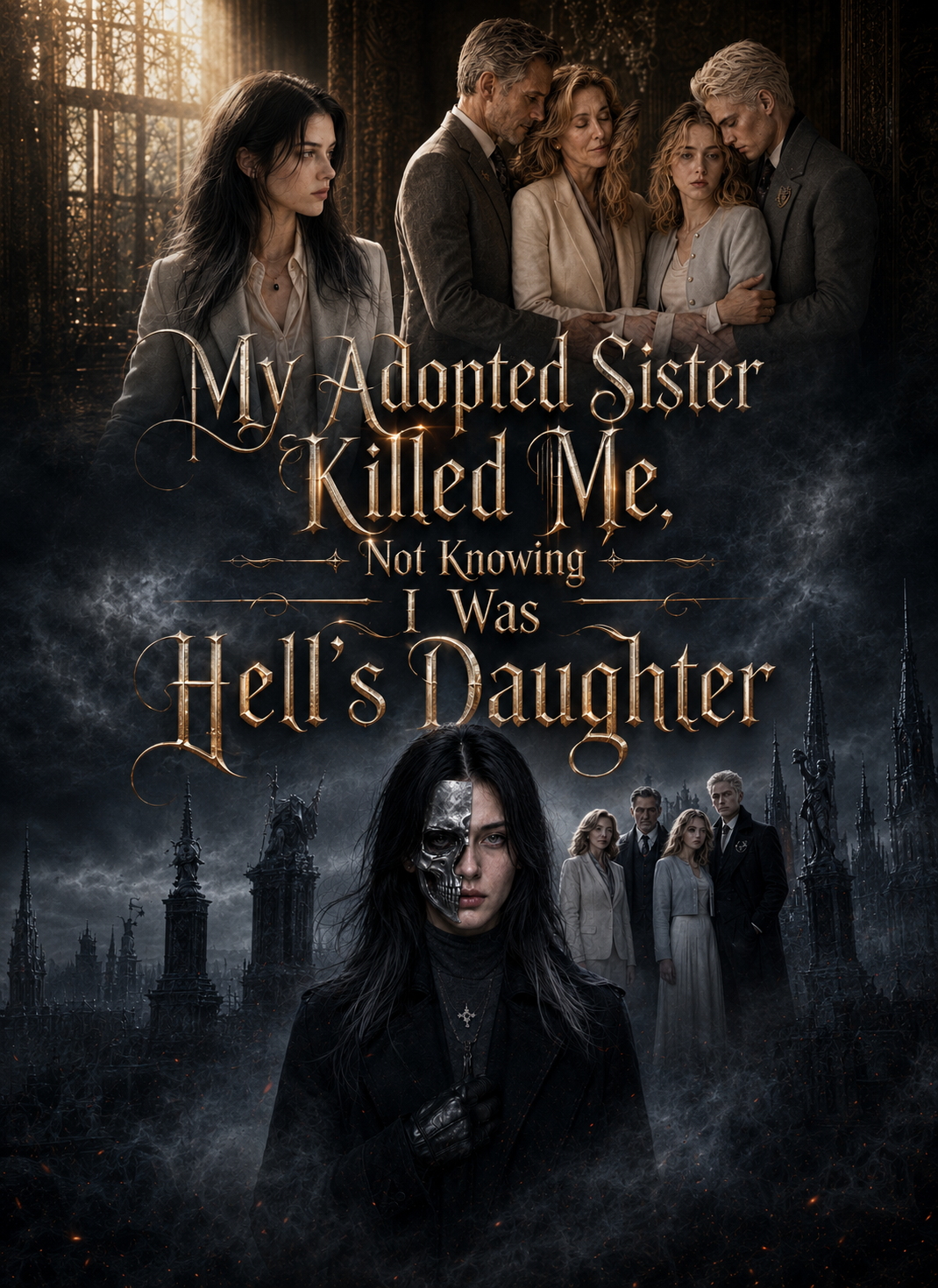 Poster My Adopted Sister Killed Me, Not Knowing I Was Hell's Daughter