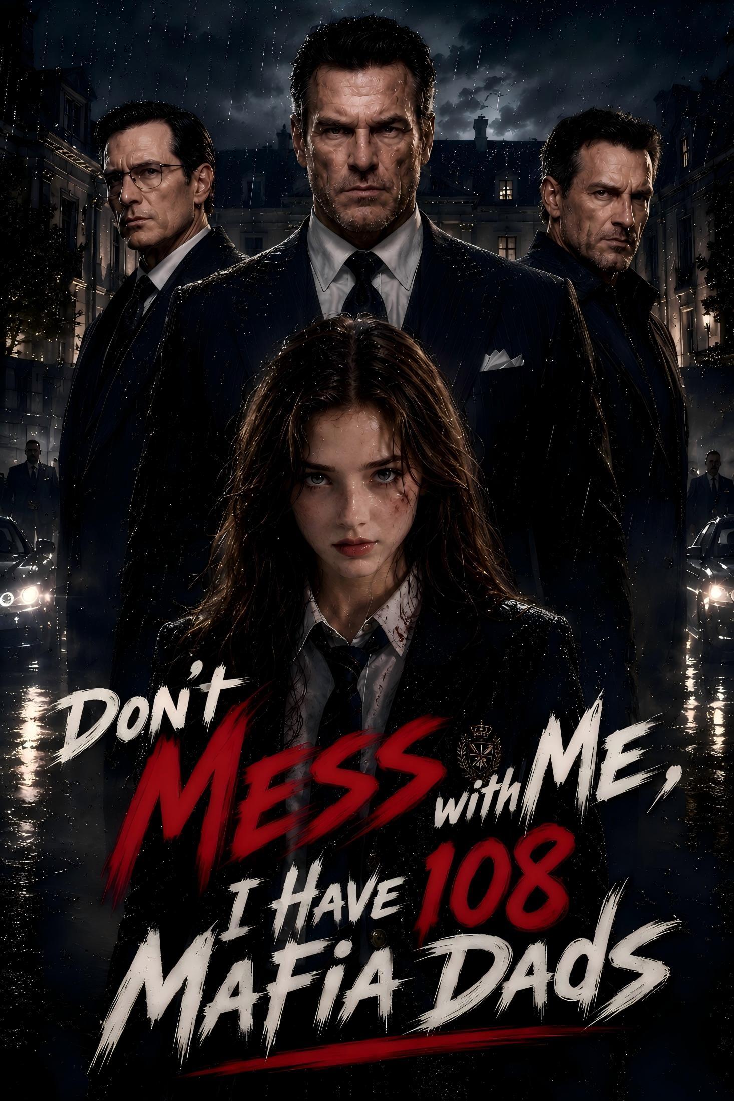 Poster Don't Mess with Me, I Have 108 Mafia Dads