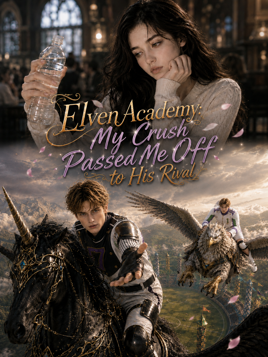 Poster Elven Academy:My Crush Passed Me Off to His Rival