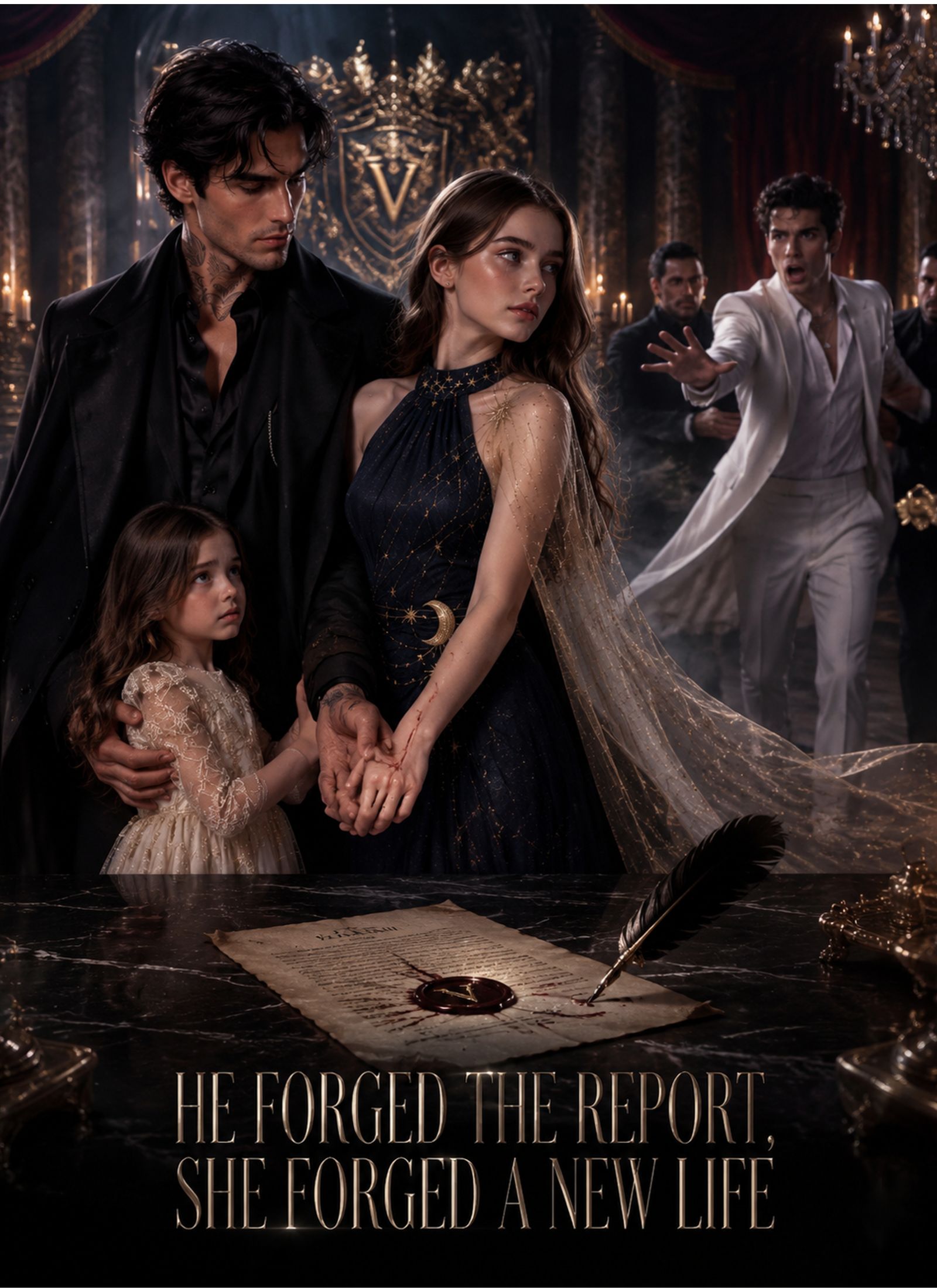 Poster He Forged the Report, She Forged a New Life