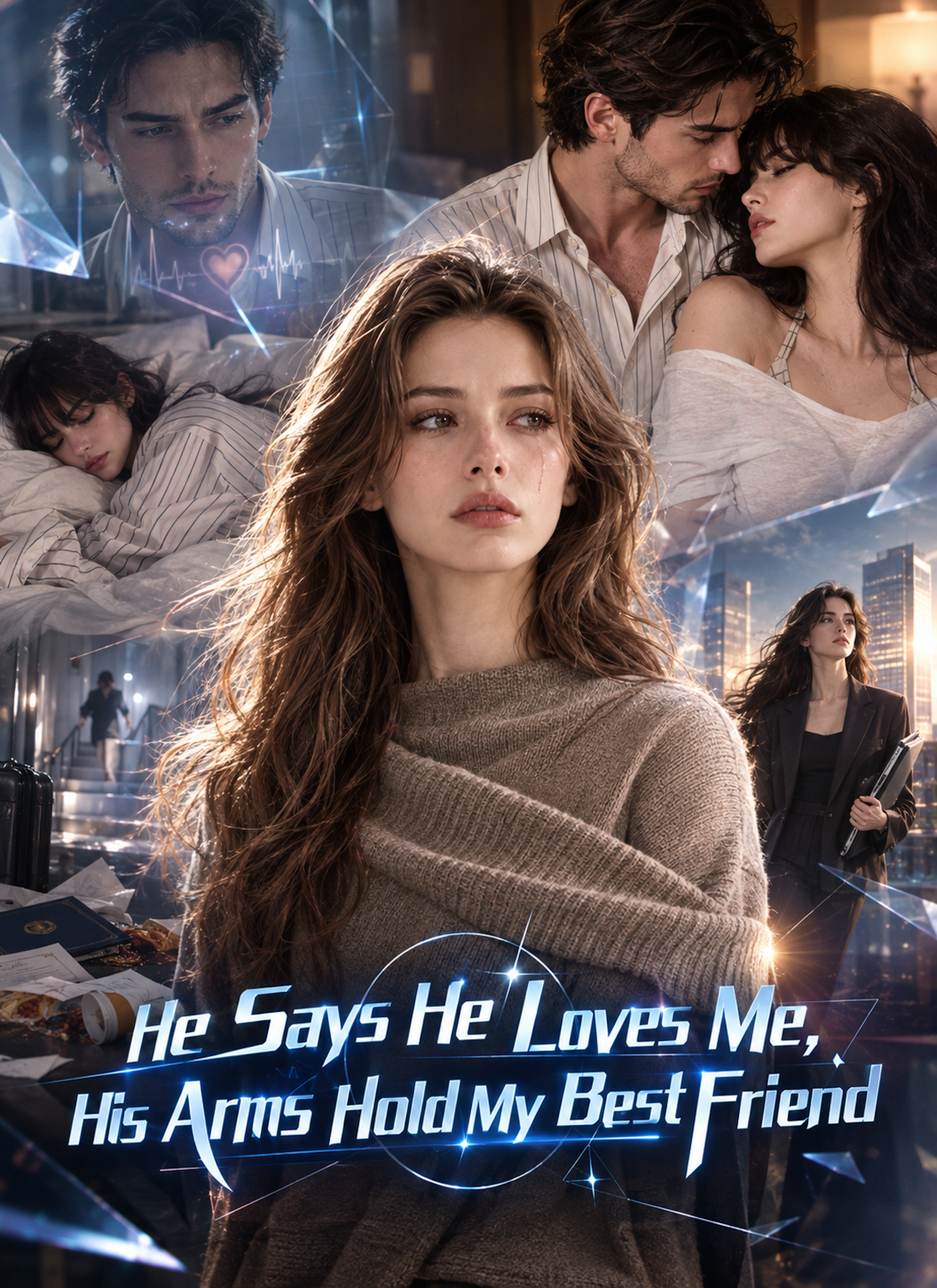 Poster He Says He Loves Me, His Arms Hold My Best Friend