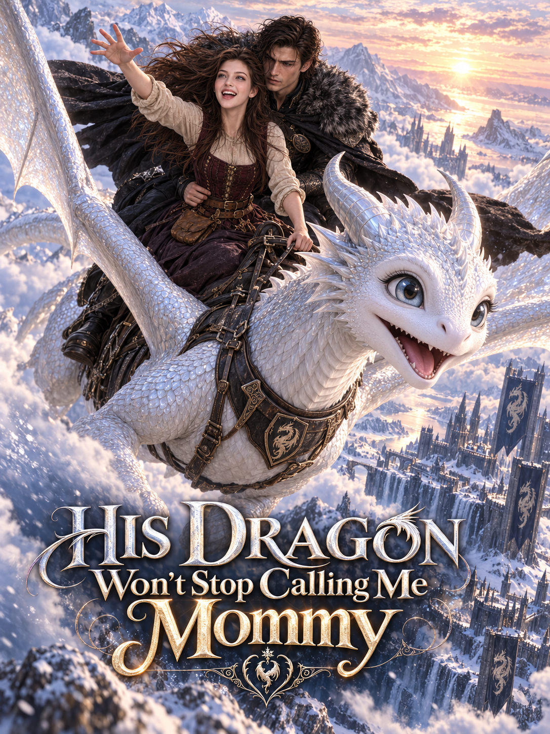 Poster His Dragon Won't Stop Calling Me Mommy