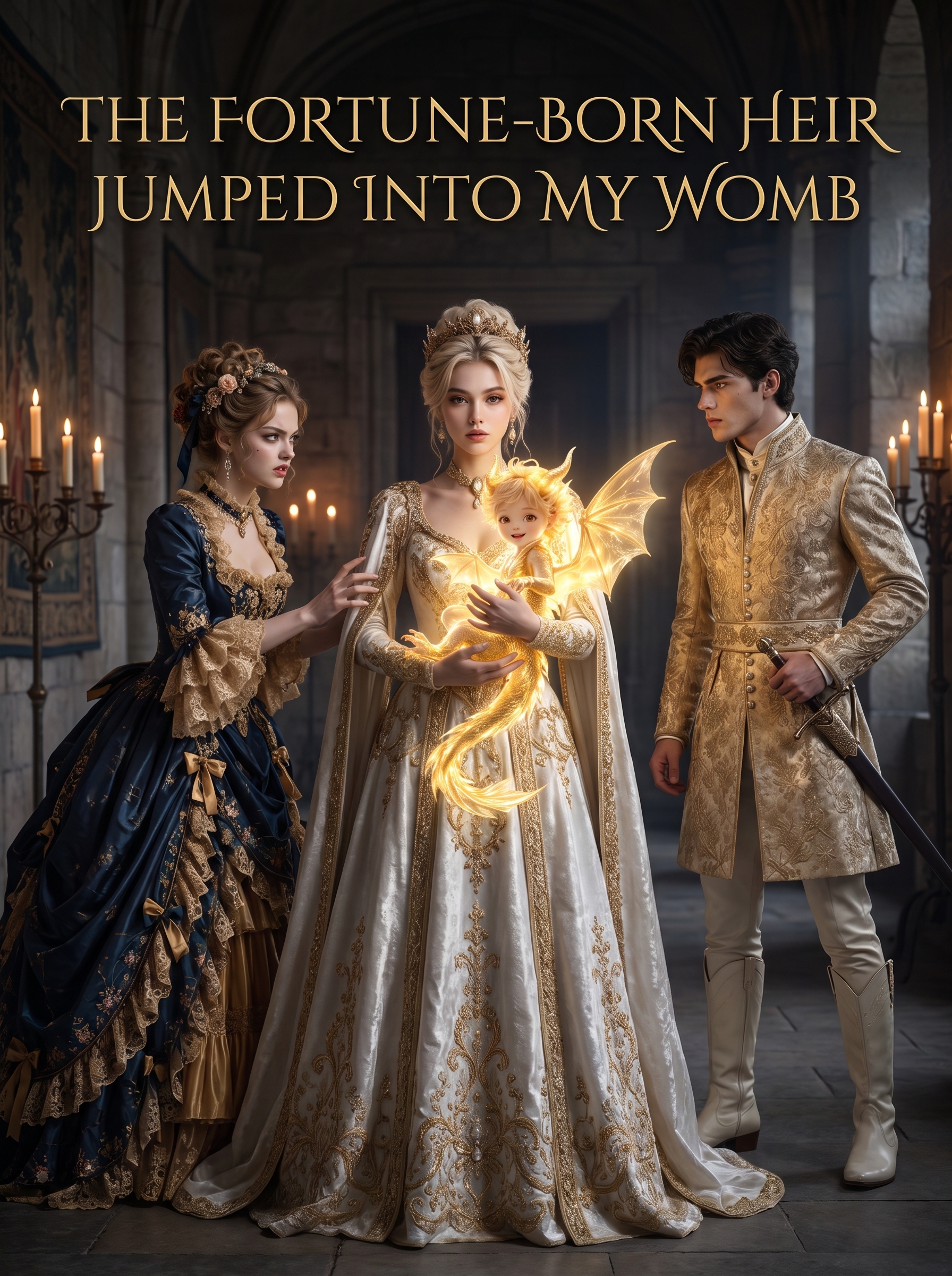 Poster The Fortune‑Born Heir Jumped Into My Womb