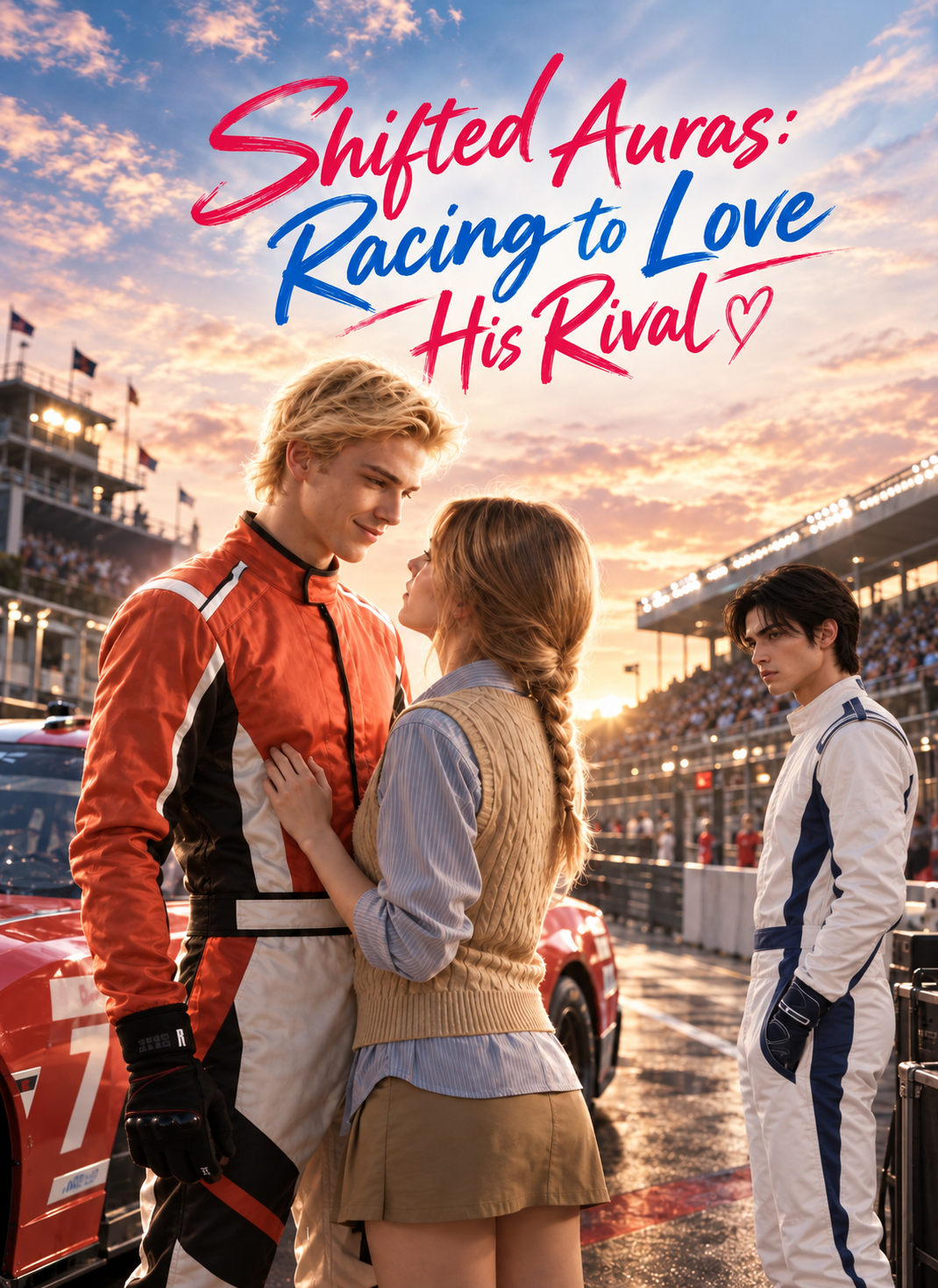 Poster Shifted Auras: Racing to Love His Rival