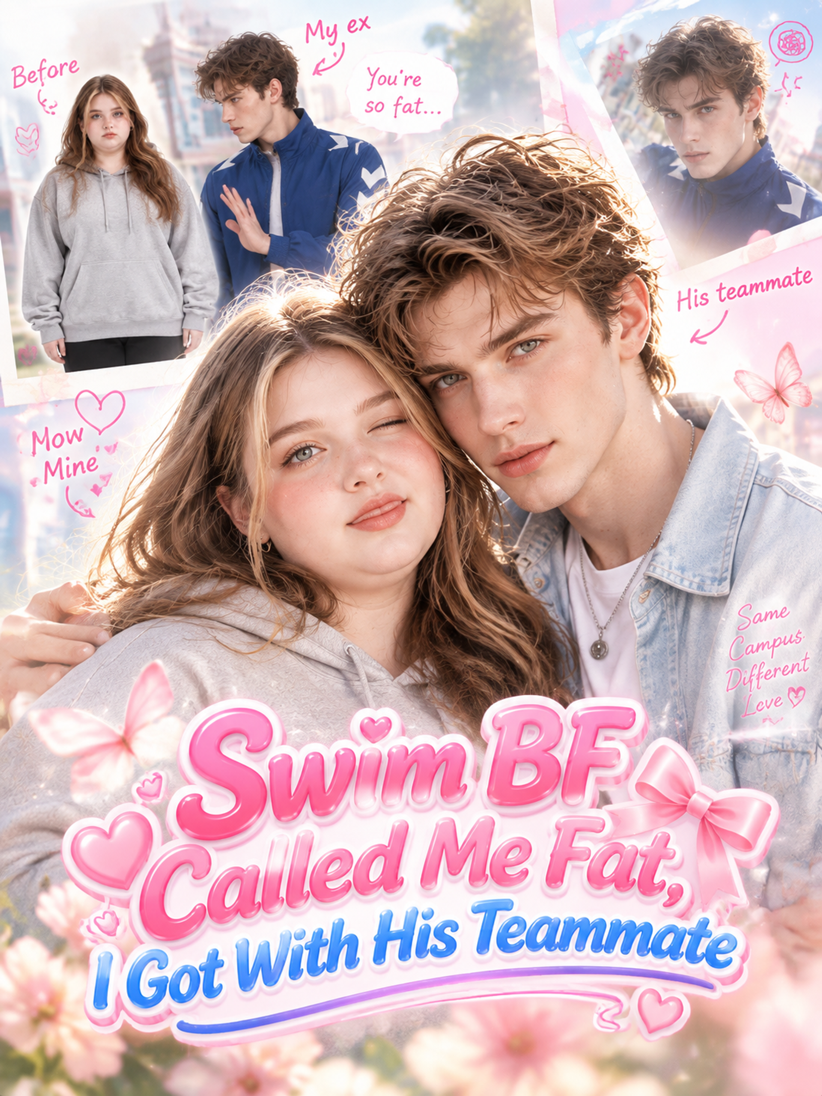 Poster Swim BF Called Me Fat, I Got With His Teammate