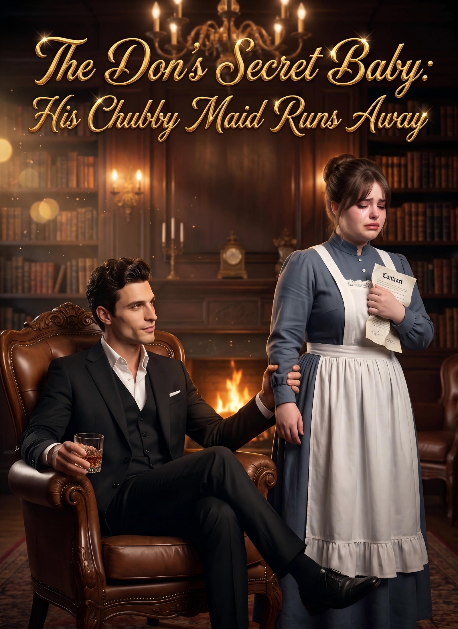 Poster The Don's Secret Baby: His Chubby Maid Runs Away