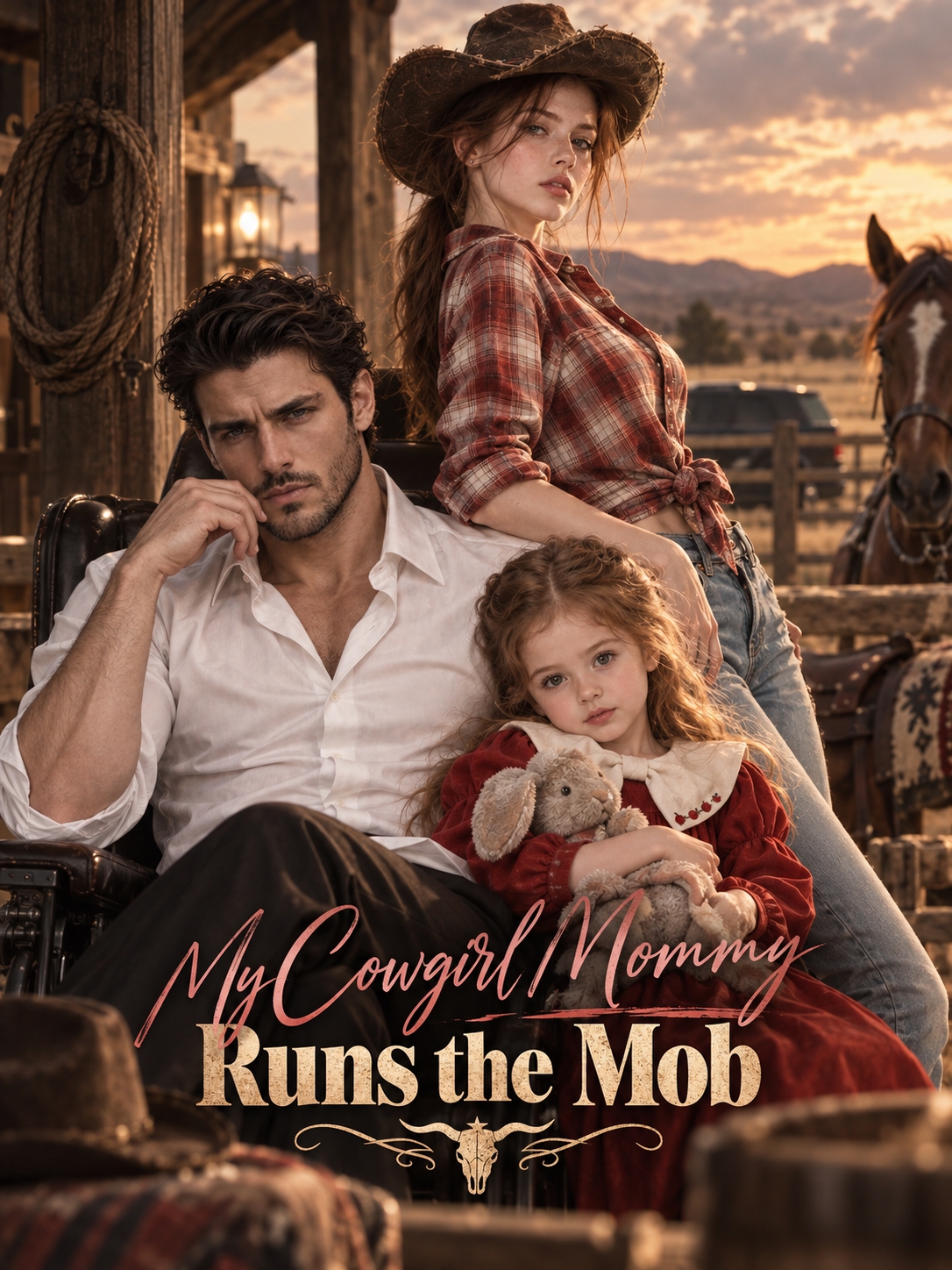 Poster My Cowgirl Mommy Runs the Mob