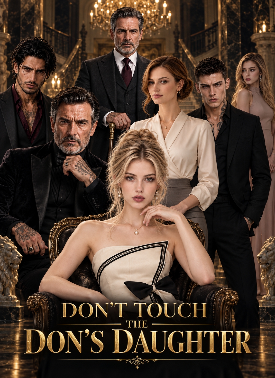 Poster Hurt Her, Hurt the Mafia