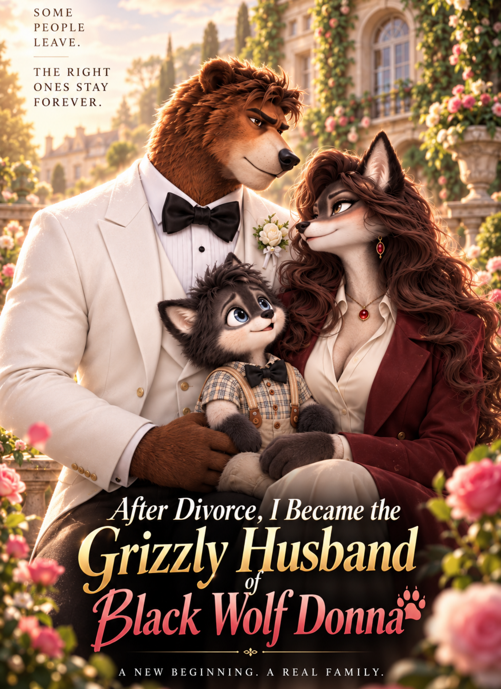 Poster After Divorce, I Became the Grizzly Husband of Black Wolf Donna