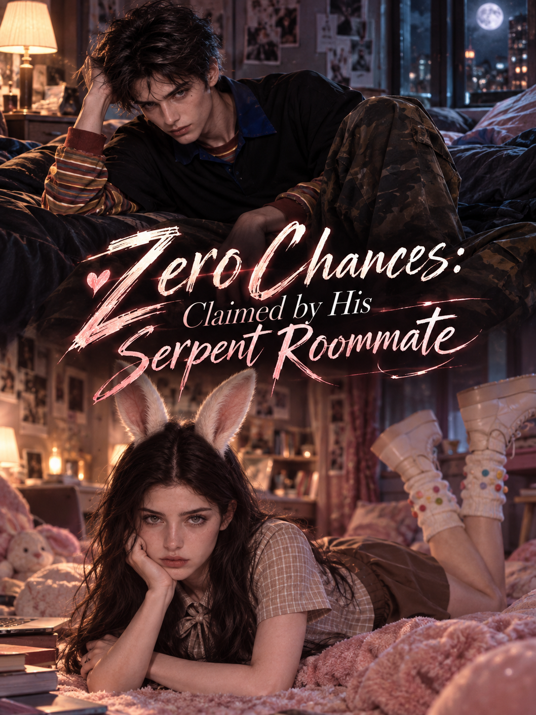 Poster Zero chances: claimed by His Serpent Roommate