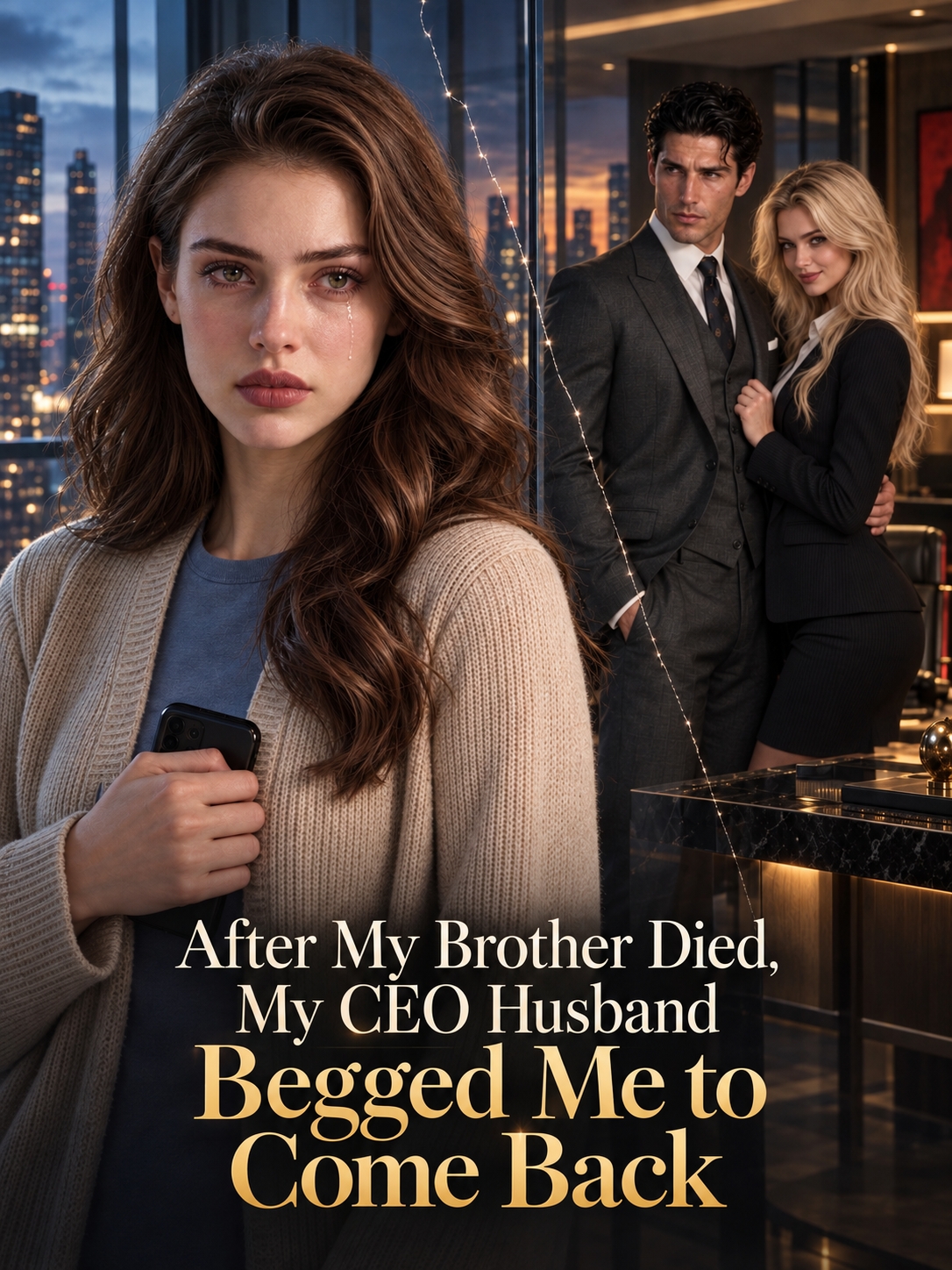 Poster After My Brother Died, My CEO Husband Begged Me to Come Back