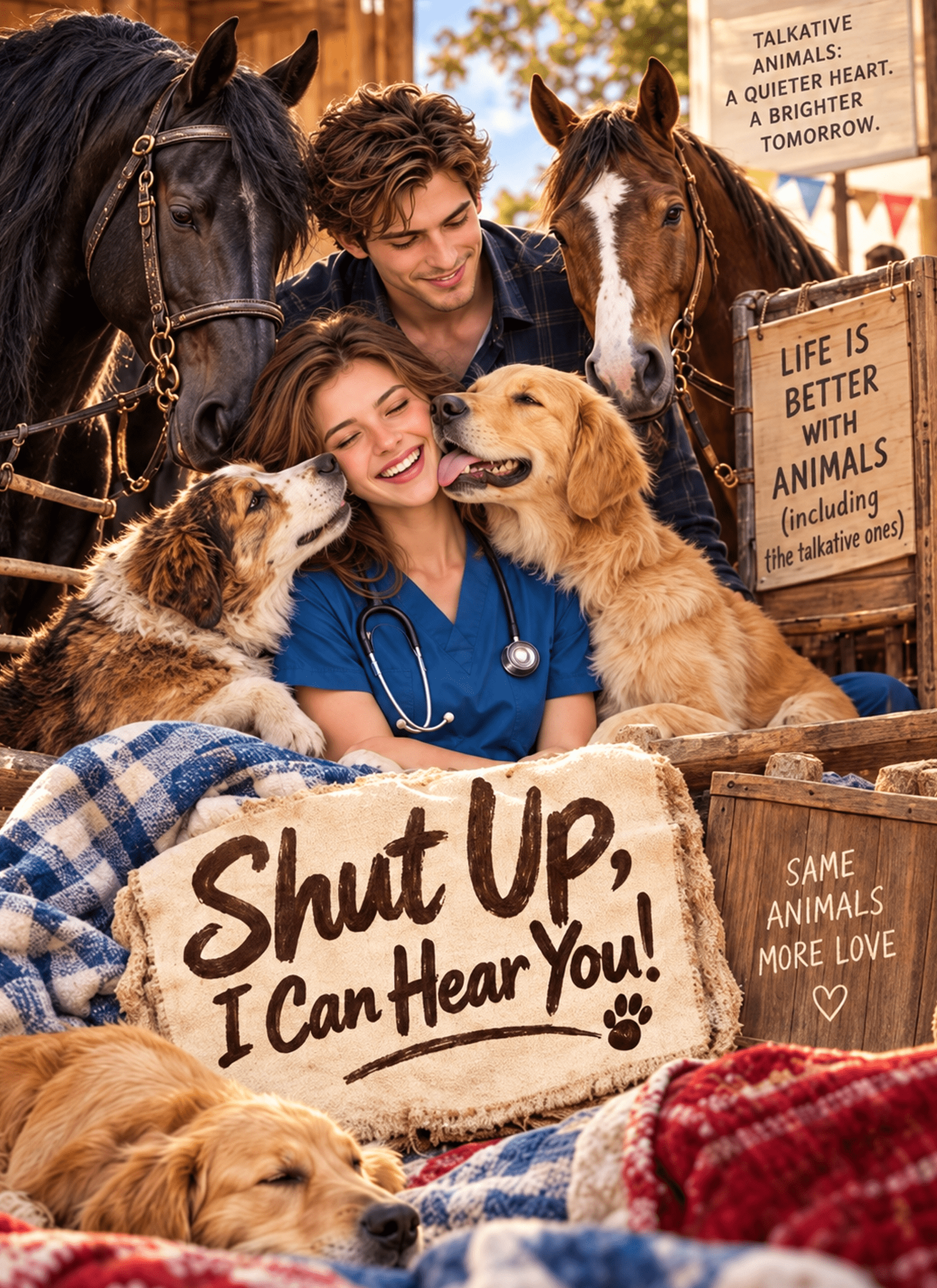 Poster Shut Up, I Can Hear You!