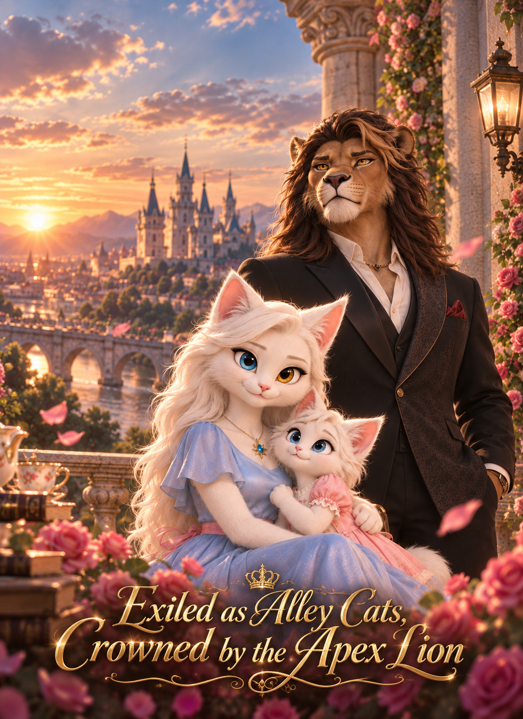 Poster Exiled as Alley Cats, Crowned by the Apex Lion