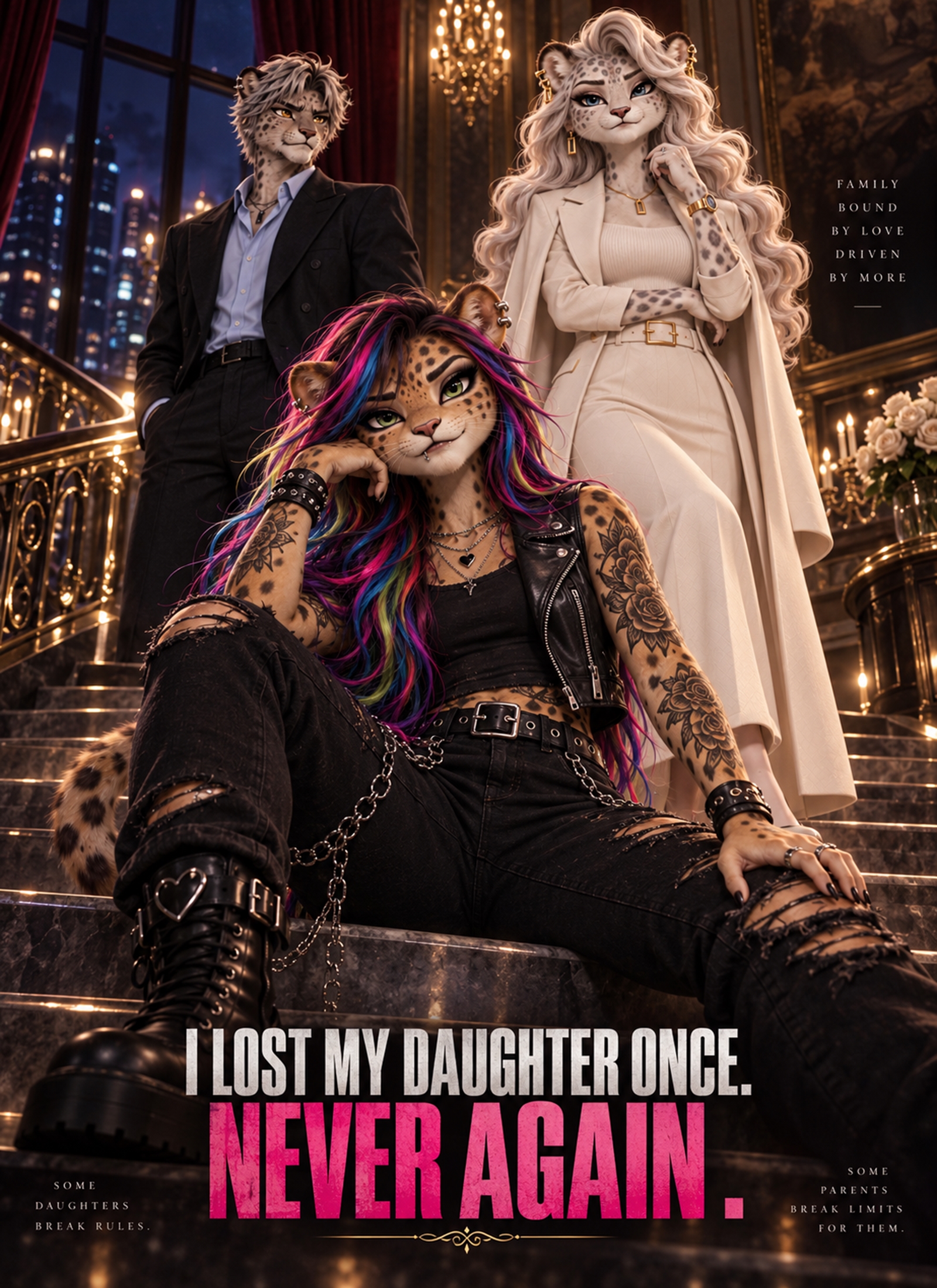 Poster I Lost My Daughter Once. Never Again.